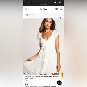 Lulus Amalfi Coast White Dress